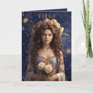 Carte d'anniversaire Virgo Femme