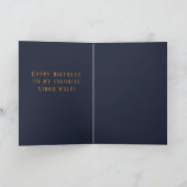 Carte d'anniversaire Virgo Homme (Intérieur)