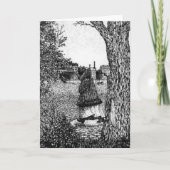 Carte d'anniversaire - visage anonyme (Devant)