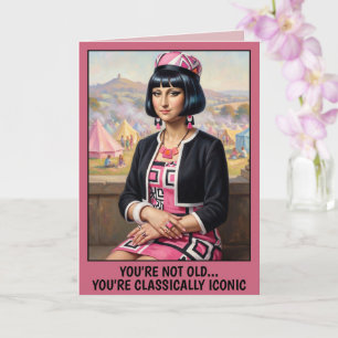 Carte d'anniversaire 'Vous n'êtes pas vieux'
