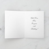 Carte d'anniversaire Water Lily (Intérieur)