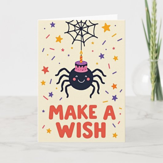 Carte d'anniversaire Web Fantaisiste (Devant)