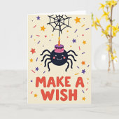 Carte d'anniversaire Web Fantaisiste (Fleur jaune)