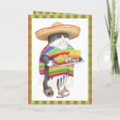 Carte d'anniversaire WENDELITO CAT espagnol (Dos)