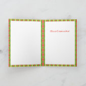 Carte d'anniversaire WENDELITO CAT espagnol (Intérieur)