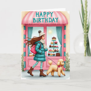 Carte d'anniversaire Whimsical Walk