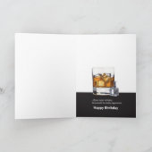 Carte d'anniversaire Whiskey (Intérieur)