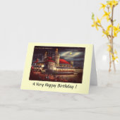 Carte d'anniversaire - Wildwood, NJ (Fleur jaune)