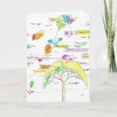 Carte d'anniversaire "Wing" (Devant)