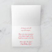 Carte d'anniversaire "WOOLWORTH Sidewalk" (Intérieur)