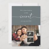 Carte d'annonce de bébé secret (Devant)