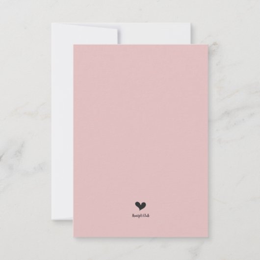 Carte d'annonce de changement de plans (Dos)