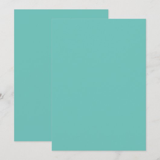Carte d'annonce de couleur unie plate (Devant / Derrière)