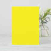 Carte d'annonce de couleur unie plate (Debout devant)