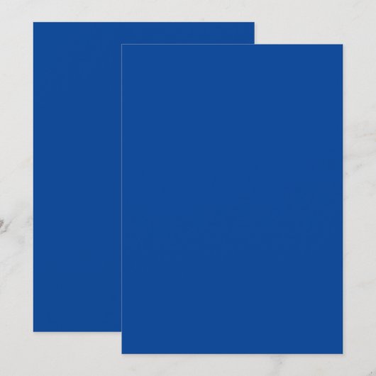Carte d'annonce de couleur unie plate (Devant / Derrière)