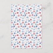 Carte d'annonce de déménagement du 4 juillet (Dos)