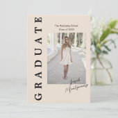 Carte d'annonce de Graduate Edge 5 Photos (Debout devant)