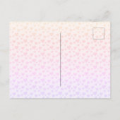 Carte d'annonce de grossesse, En attente  (Dos)