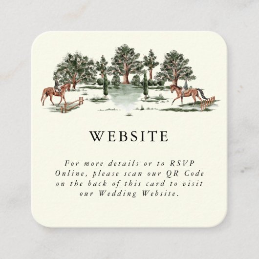 Carte d'annonce de mariage Elegant Country Ranch (Devant)