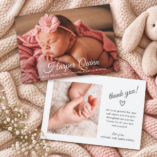 Carte d'annonce de naissance Annonce nouveau-né