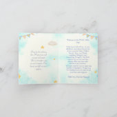 Carte d'annonce de naissance garçon - Garçon montg (Intérieur)