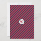 Carte d'annonce de remise de diplôme - Couleurs de (Dos)