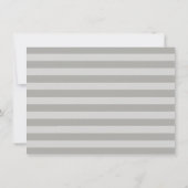 Carte d'annonce de report simple de mariage (Dos)