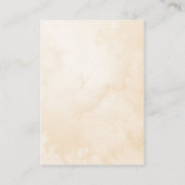 carte d'annonce de tirage au sort de couche pour g (Dos)