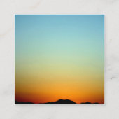 Carte d'annonce de Wildlife Mountain (Dos)