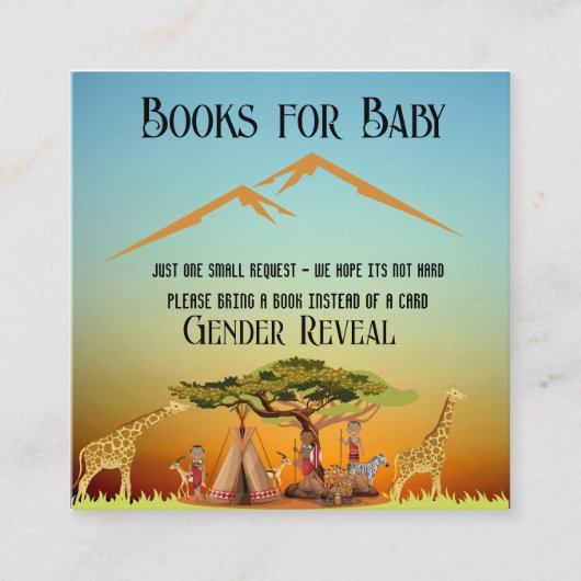 Carte d'annonce de Wildlife Mountain (Devant)