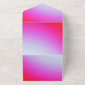 Carte d'annonce d'invitation de couleur unie (Dehors)