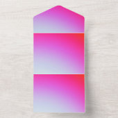 Carte d'annonce d'invitation de couleur unie (À l'intérieur)