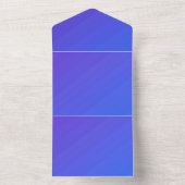 Carte d'annonce d'invitation de couleur unie (À l'intérieur)