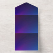 Carte d'annonce d'invitation de couleur unie (À l'intérieur)