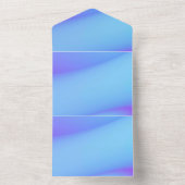 Carte d'annonce d'invitations de couleur unie (À l'intérieur)