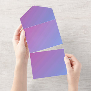 Carte d'annonce d'invitations de couleur unie