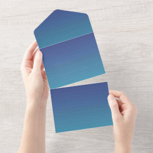 Carte d'annonce d'invitations de couleur unie