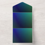 Carte d'annonce d'invitations de couleur unie (À l'intérieur)