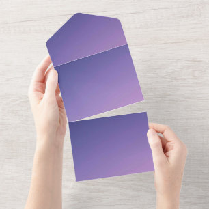Carte d'annonce d'invitations de couleur unie