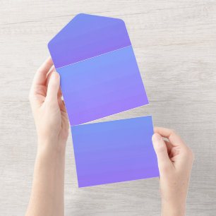 Carte d'annonce d'invitations de couleur unie