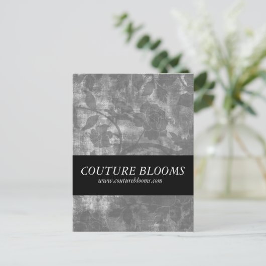 Carte d'annonce d'ouverture d'une entreprise de co (Debout devant)