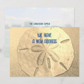 Carte d'annonce d'une nouvelle adresse Dollar de s (Devant / Derrière)