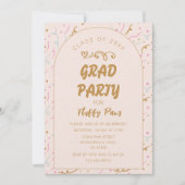 Carte d'annonce et d'invitation de remise de diplô (Devant)