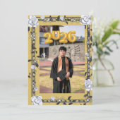 Carte d'annonce plate (Debout devant)