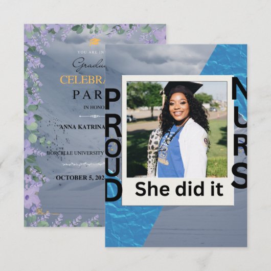 Carte d'annonce plate (Devant / Derrière)