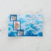 Carte d'annonce pliée (Intérieur)