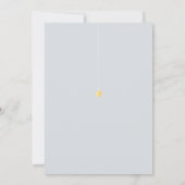 Carte d'annulation de Baby Shower et Sprinkle (Dos)