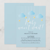 Carte d'annulation de Baby Shower, Sprinkle (Devant / Derrière)
