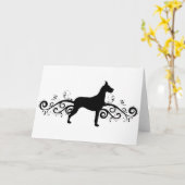 Carte Danois de fantaisie (Fleur jaune)