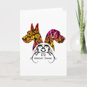 Carte Danois élégants